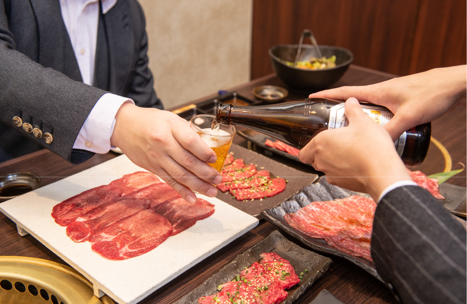 接待や仕事帰りの一杯に