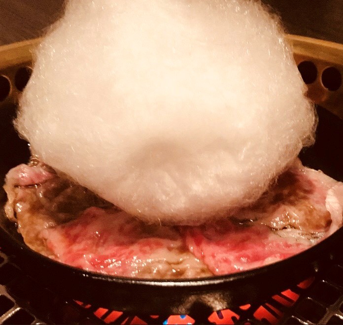 わたあめ すき焼き 福岡市赤坂の 焼肉武田や 九州産和牛 馬刺の個室焼き肉店